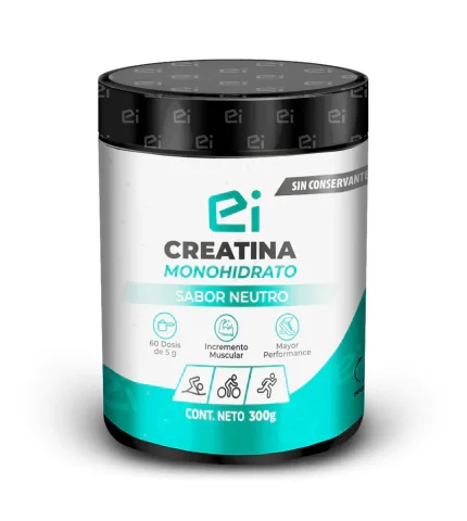 Ei CREATINA MONOHIDRATO x300G (60 Dosis)